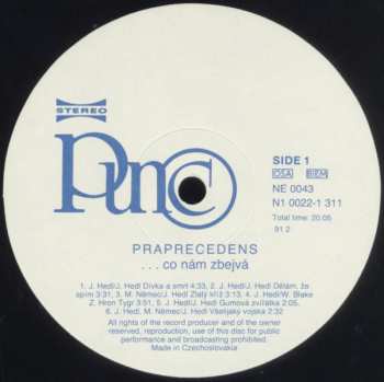 LP Precedens: … Co Nám Zbejvá …