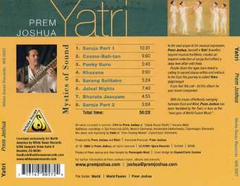 CD Prem Joshua: Yatri (Mystics Of Sound)