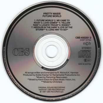 CD Pretty Maids: Future World
