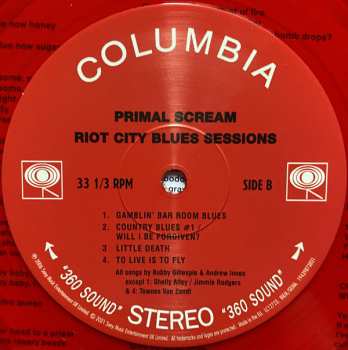 2LP Primal Scream: Riot City Blues Sessions LTD | CLR