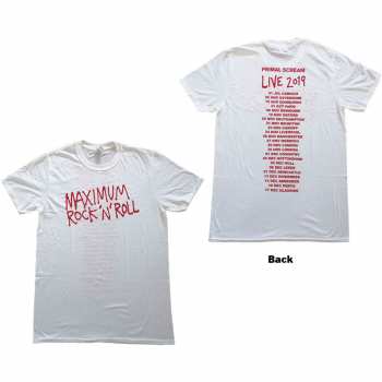 Merce Primal Scream: Tričko Maximum Rnr  XXL