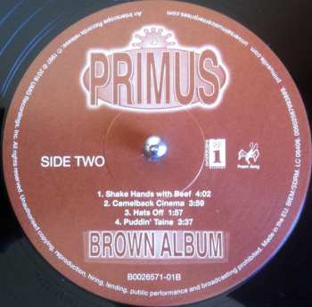 2LP Primus: Brown Album LTD