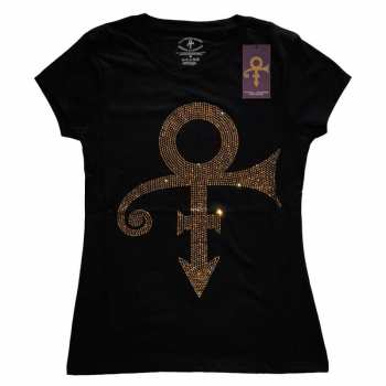 Merch Prince: Donne Maglietta Gold Symbol