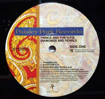 4LP/Set di cofanetti Prince: Diamonds And Pearls DLX