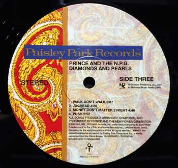 4LP/Set di cofanetti Prince: Diamonds And Pearls DLX