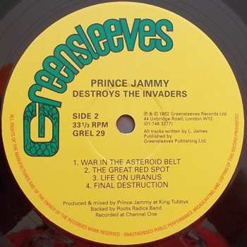 LP Prince Jammy: Prince Jammy Destroys The Invaders...