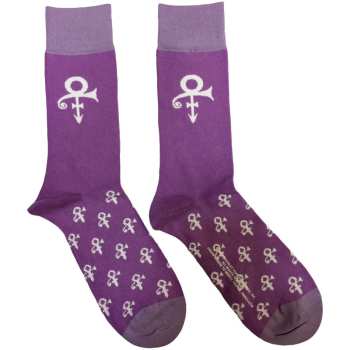 Merce Prince: Prince Unisex Ankle Socks: Symbol (uk Size 7 - 11) 42 - 47