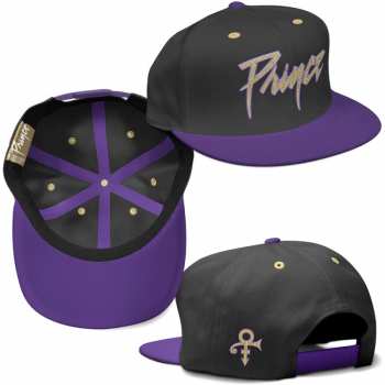 Merch Prince: Berretto con visiera Gold Logo Prince & Symbol