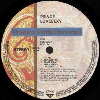 LP Prince: Lovesexy