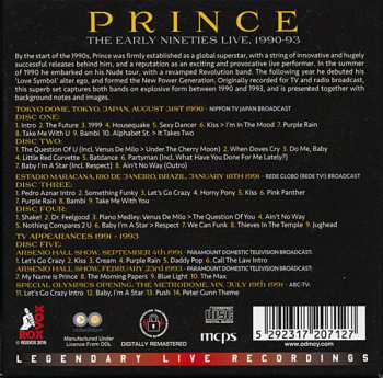 5CD/Set di cofanetti Prince: The Early Nineties Live, 1990-93
