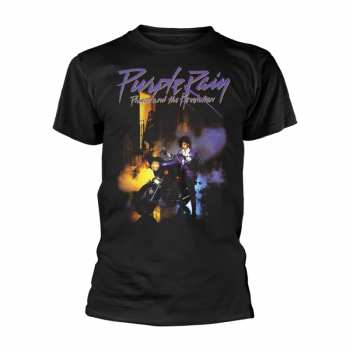 Merch Prince: Maglietta Purple Rain (black)