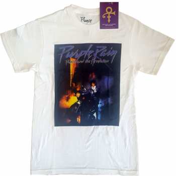 Merch Prince: Maglietta Purple Rain Square 