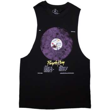 Merch Prince: Vest Maglietta Purple Rain Disc