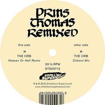 LP Prins Thomas: Remixed