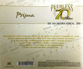 CD Prisma: 70 Años Peerless Una Historia Musical...