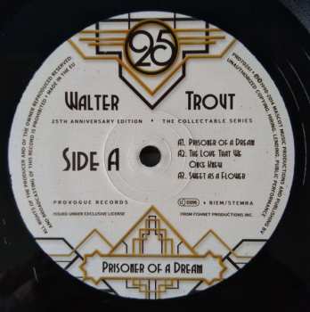 2LP Walter Trout Band: Prisoner Of A Dream LTD