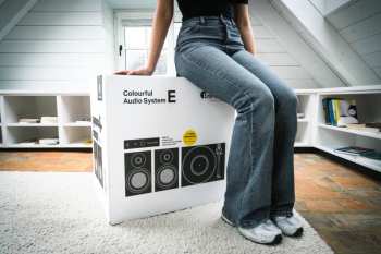 Audiotechnica Pro-ject Colourful Audio System E Černá