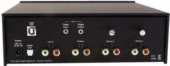 Audiotechnica Pro-Ject Phono Box DS2 USB Black Uni