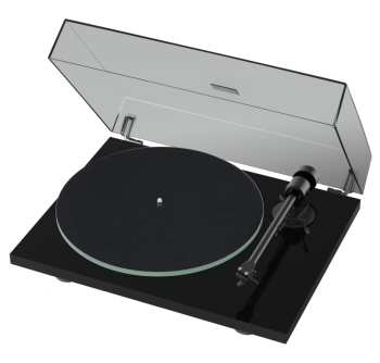Audiotechnica Pro-ject T1 Evo Bt + Om10 - Piano černá