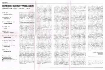 CD Procol Harum: Exotic Birds And Fruit