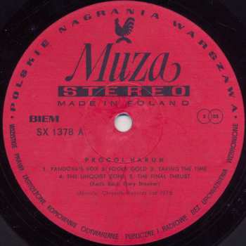 LP Procol Harum: Procol's Ninth