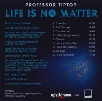 CD Professor Tip Top: Life Is No Matter