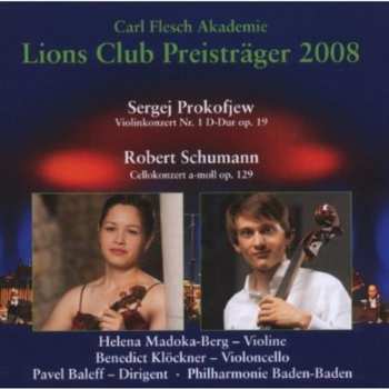 Album Prokofiev / Baleff / Phil Baden-baden / Madokav: Lions Club Preistraeger 2008