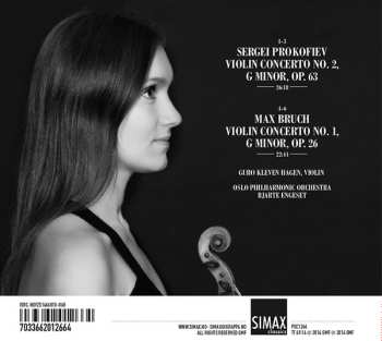 CD Sergei Prokofiev: Violin Concerto No. 2 / Violin Concerto No. 1