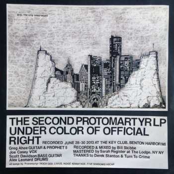 LP Protomartyr: Under Color Of Official Right 