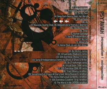 2CD/Set di cofanetti Psy'Aviah: Introspection / Extrospection LTD