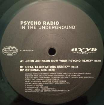 LP Psycho Radio: In The Underground