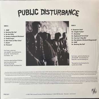 LP Public Disturbance: The S&M 45 / Live At CBGB'S 1984