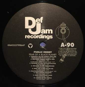 LP Public Enemy: Fear Of A Black Planet