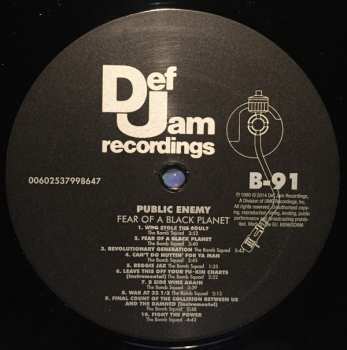 LP Public Enemy: Fear Of A Black Planet