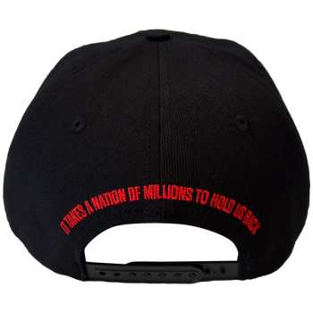 Merce Public Enemy: Public Enemy Unisex Snapback Cap: It Takes A Nation (black) (back Print)