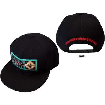 Merce Public Enemy: Public Enemy Unisex Snapback Cap: It Takes A Nation (black) (back Print)