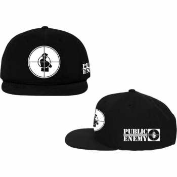 Merch Public Enemy: Berretto con visiera Solid Target