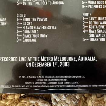 3LP Public Enemy: Revolverlution Tour 2003 DLX