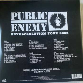 3LP Public Enemy: Revolverlution Tour 2003 DLX