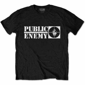 Merch Public Enemy: Maglietta Crosshairs Logo Public Enemy 