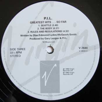 CD Public Image Limited: The Greatest Hits, So Far