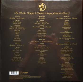 6LP/Set di cofanetti Public Image Limited: The Public Image Is Rotten (Songs From The Heart) LTD