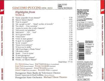 CD Giacomo Puccini: Tosca Highlights