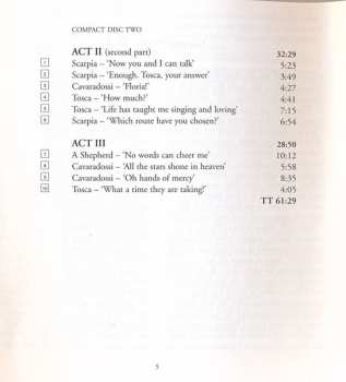 2CD/Set di cofanetti Giacomo Puccini: Tosca