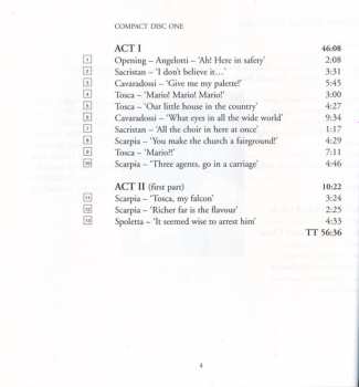 2CD/Set di cofanetti Giacomo Puccini: Tosca