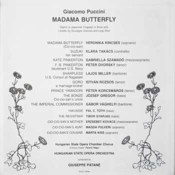 3LP/Set di cofanetti Giacomo Puccini: Madama Butterfly