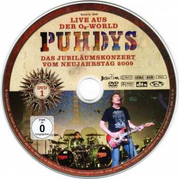 2DVD Puhdys: Live Aus Der O2-World