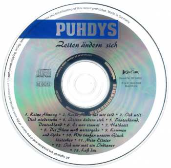 CD Puhdys: Zeiten Ändern Sich