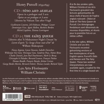 3CD/Set di cofanetti Henry Purcell: Dido And Aeneas - The Fairy Queen