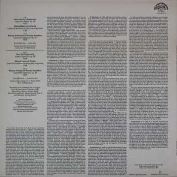 LP Pyotr Ilyich Tchaikovsky: Capriccio (Italien) / Capriccio (Espagnol) / Capriccio (Brillante On The Jota Aragonesa)